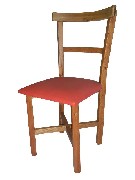 Cadeira de madeira e mesa em até 12x sem juros